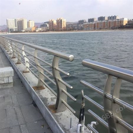 不锈钢复合管护栏 科阳工厂定制桥梁钢防撞栏 河道景观隔离栏杆