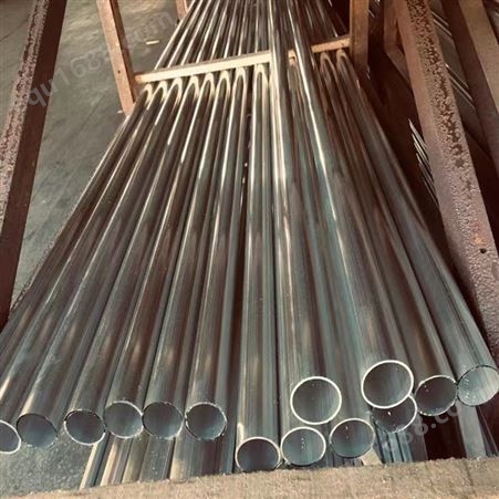 建筑机械常用铝合金圆管 可喷砂加工阳极氧化 铝型材厂家供应