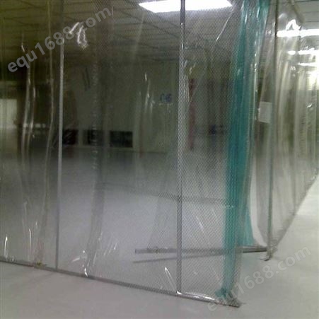 1.0网格窗帘 透明PVC软门帘 透明窗帘库存