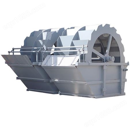 建筑风化砂洗砂机 移动式叶轮洗砂机 大型螺旋洗砂机