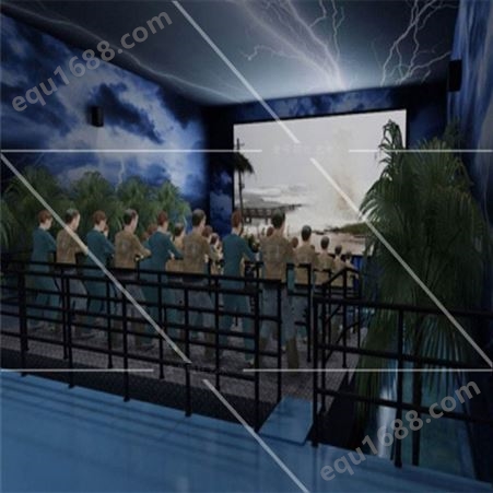 台风地震馆 软件融合系统 动感平台 5d视觉体验