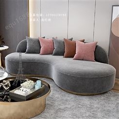 雅赫软装 洽谈室办公沙发 可定制样式颜色 海绵坐垫柔软舒适